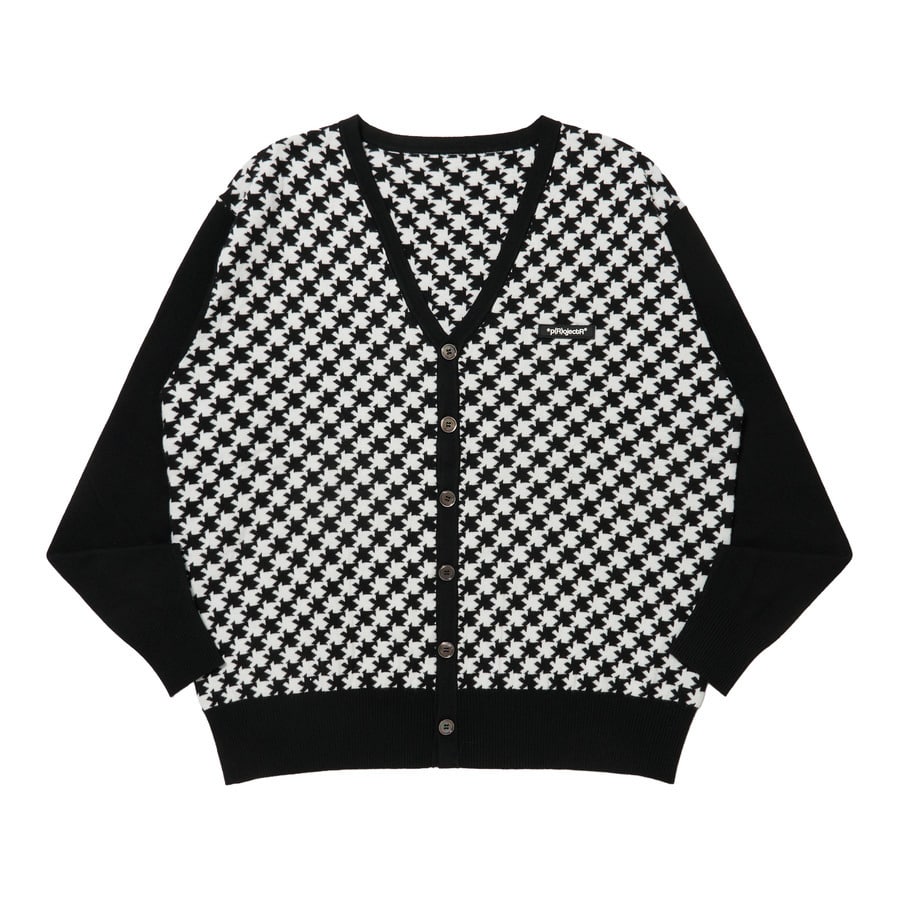 Asterisk Block Check Cardigan | *p(R)ojectR® | VERTICAL GARAGE
