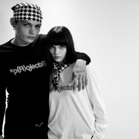 Logo Block Check LS Tee 詳細画像