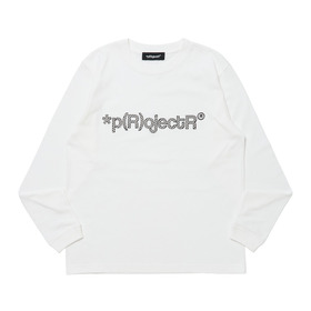 Logo Block Check LS Tee
