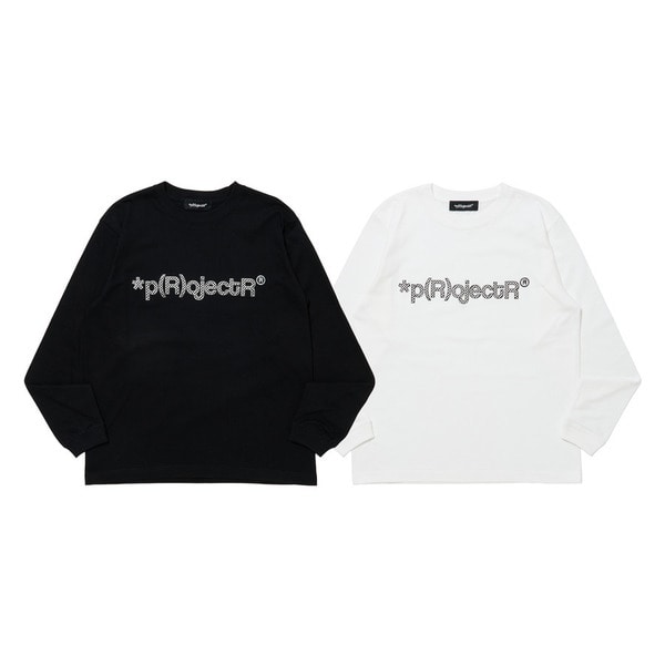 Logo Block Check LS Tee 詳細画像 White 8