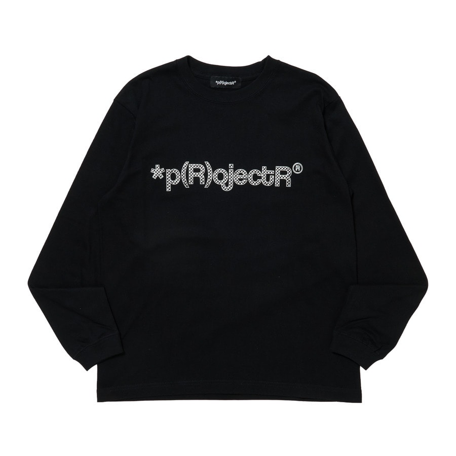 Logo Block Check LS Tee | *p(R)ojectR® | VERTICAL GARAGE OFFICIAL
