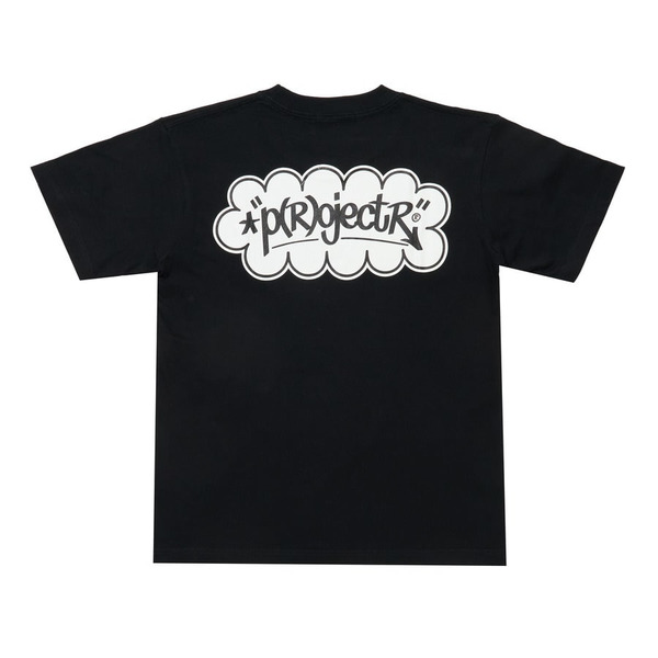 Eric Haze x p(R)ojectR&reg; Back Logo SS Tee 詳細画像 Black 4