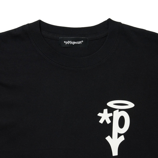 Eric Haze x p(R)ojectR&reg; Back Logo SS Tee 詳細画像 Black 5