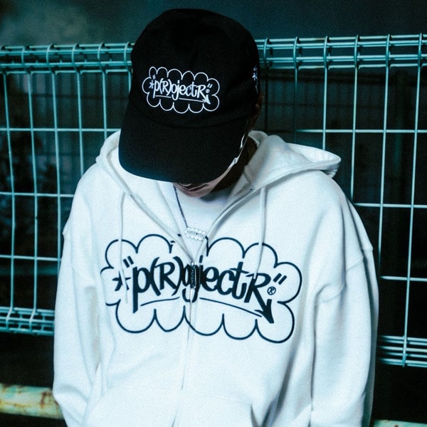 Eric Haze x p(R)ojectR&reg; Logo Cap 詳細画像 Black 9