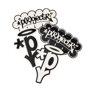 Eric Haze x *p(R)ojectR® Logo Sticker
