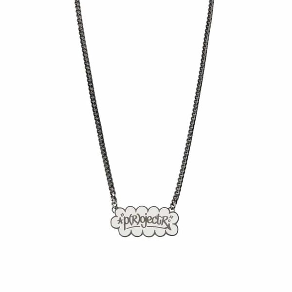 Eric Haze x p(R)ojectR&reg; Logo Necklace 詳細画像 Silver 1
