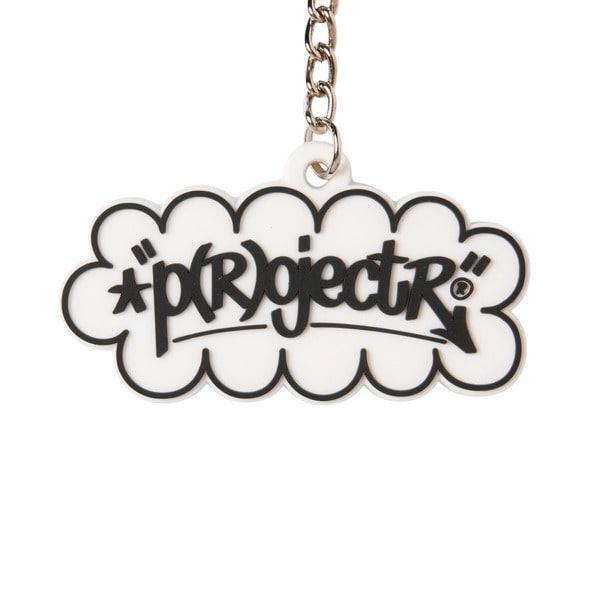 Eric Haze x *p(R)ojectR&reg; Logo Keychain 詳細画像 White 1