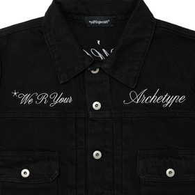 Cursive Logo Denim Jacket 詳細画像