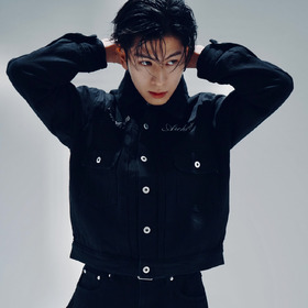 Cursive Logo Denim Jacket 詳細画像