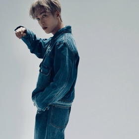 Cursive Logo Denim Jacket 詳細画像