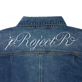 Cursive Logo Denim Jacket 詳細画像