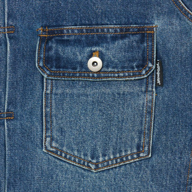 Cursive Logo Denim Jacket 詳細画像