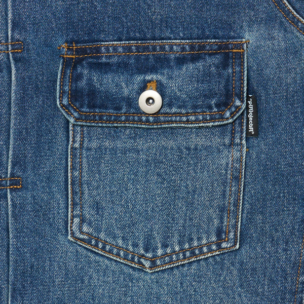 Cursive Logo Denim Jacket 詳細画像 Indigo 6