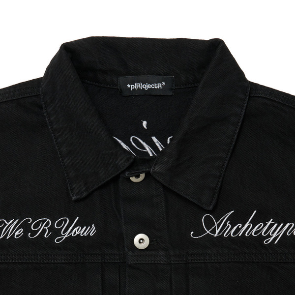 Cursive Logo Denim Jacket 詳細画像 Indigo 8