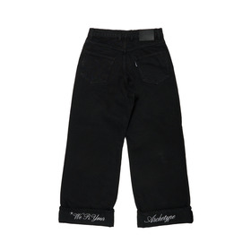 Cursive Logo Denim Pants 詳細画像