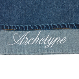 Cursive Logo Denim Pants 詳細画像