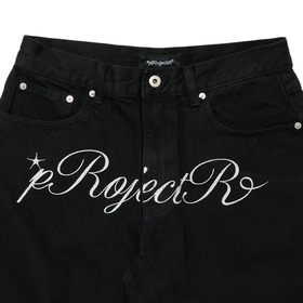 Cursive Logo Denim Pants 詳細画像