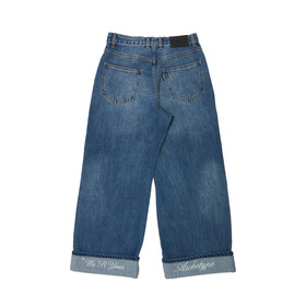 Cursive Logo Denim Pants 詳細画像