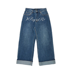 Cursive Logo Denim Pants 詳細画像