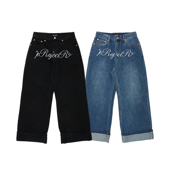 Cursive Logo Denim Pants 詳細画像 Black 13