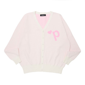Heart P Logo Cardigan