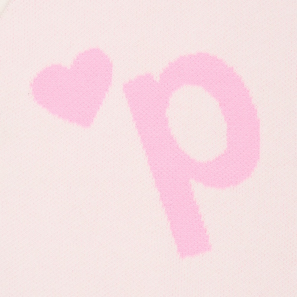 Heart P Logo Cardigan 詳細画像 Black 8