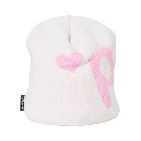 Heart P Big Logo Beanie 詳細画像 Black 1