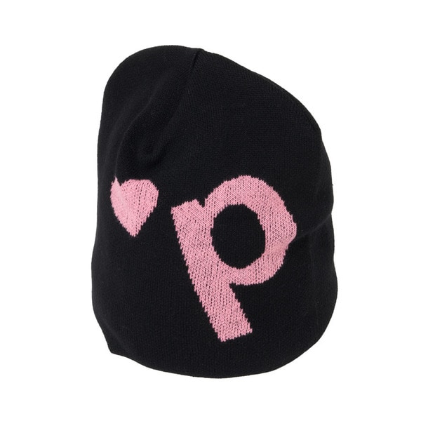 Heart P Big Logo Beanie 詳細画像 Black 1