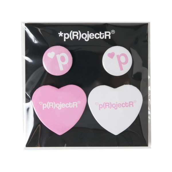 Heart CAN Badge Set 詳細画像 Silver 11