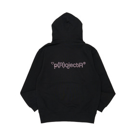 Heart P Logo Rhinestone Hoodie 詳細画像