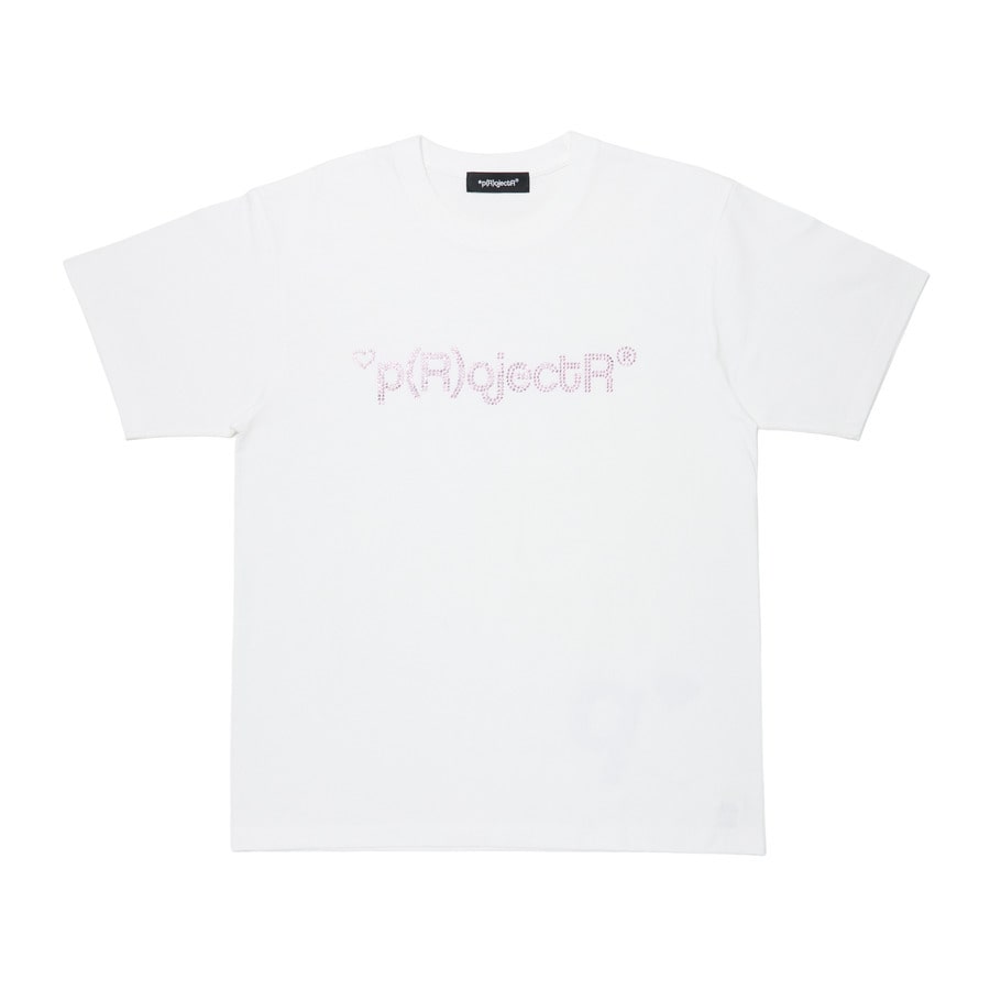 Heart P Logo Rhinestone SS Tee | *p(R)ojectR® | VERTICAL GARAGE