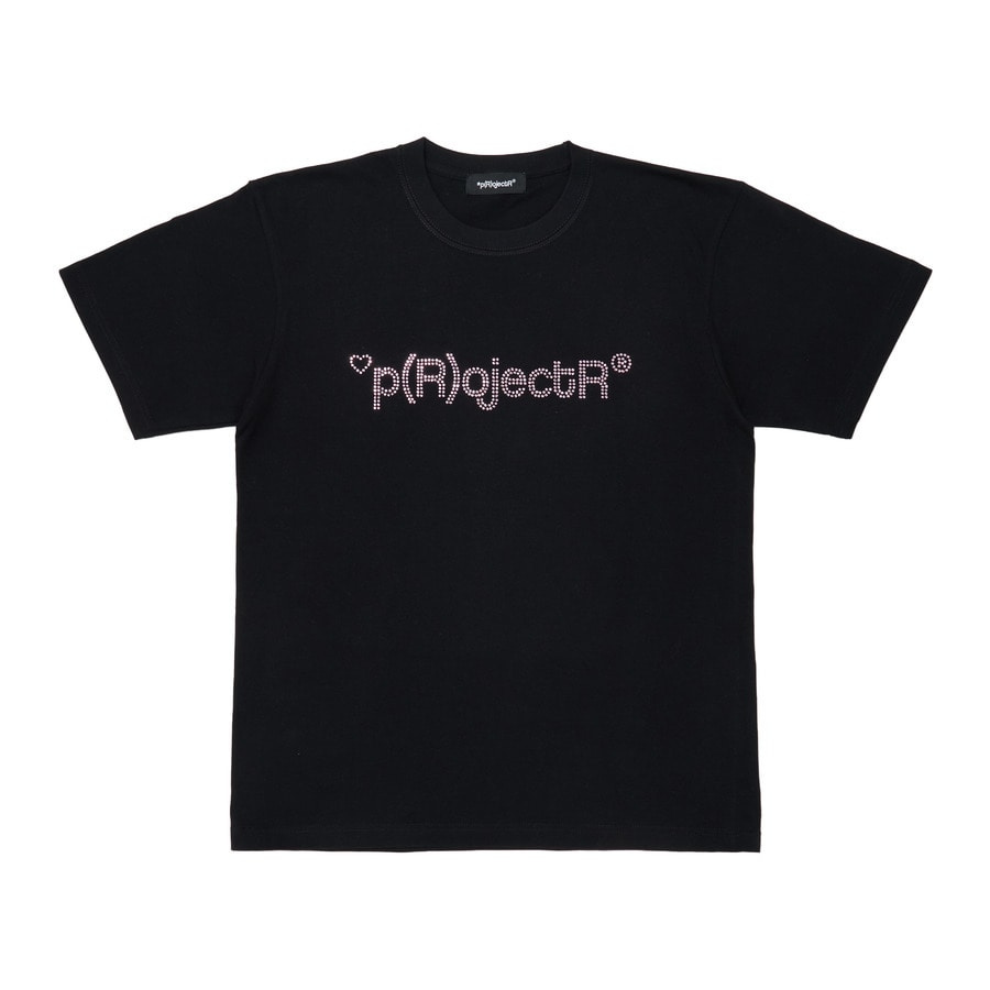 Heart P Logo Rhinestone SS Tee | *p(R)ojectR® | VERTICAL GARAGE