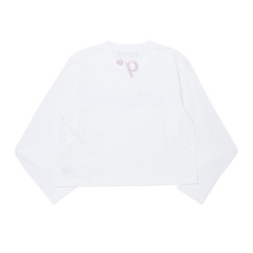Heart P Logo Rhinestone WMNS LSTee 詳細画像