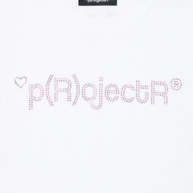 Heart P Logo Rhinestone WMNS LSTee 詳細画像