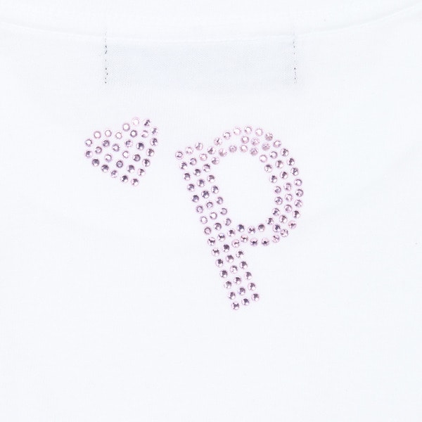 Heart P Logo Rhinestone WMNS LSTee 詳細画像 Black 9