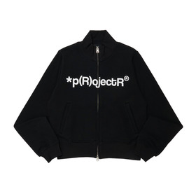 Slogan Zip Jacket Women