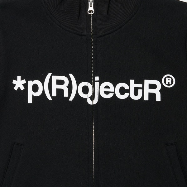 Slogan Zip Jacket Women 詳細画像 Black 4