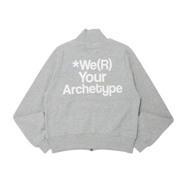 Slogan Zip Jacket Women 詳細画像 Black 6