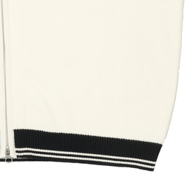 Cursive Zip Knit Cardigan 詳細画像