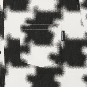 Mosaic Asterisk Block Check Shirt Hoodie 詳細画像