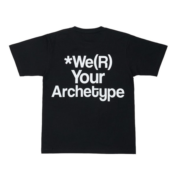Slogan Monochrome SS Tee 詳細画像 White 1