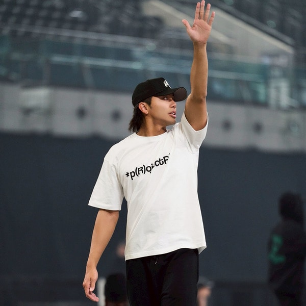 Slogan Monochrome SS Tee 詳細画像 White 12