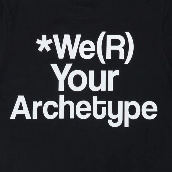 Slogan Monochrome SS Tee 詳細画像 White 4