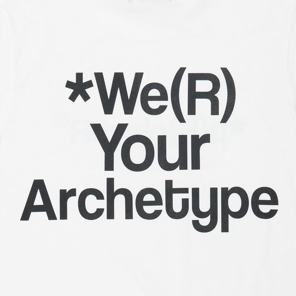 Slogan Monochrome SS Tee 詳細画像 White 9