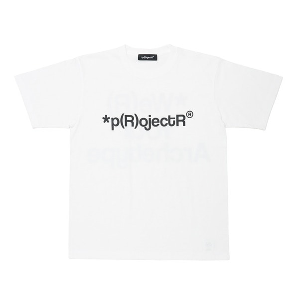 Slogan Monochrome SS Tee 詳細画像 White 1