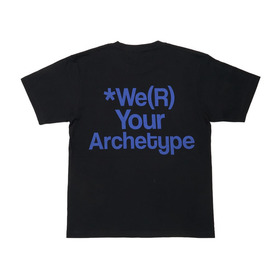 Color Slogan BK SS Tee 詳細画像