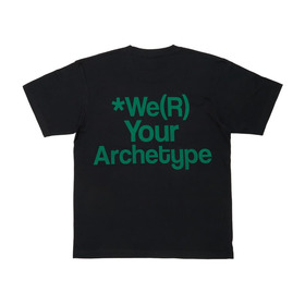 Color Slogan BK SS Tee 詳細画像