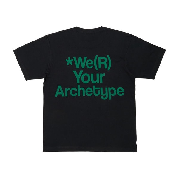 Color Slogan BK SS Tee 詳細画像 Green 2