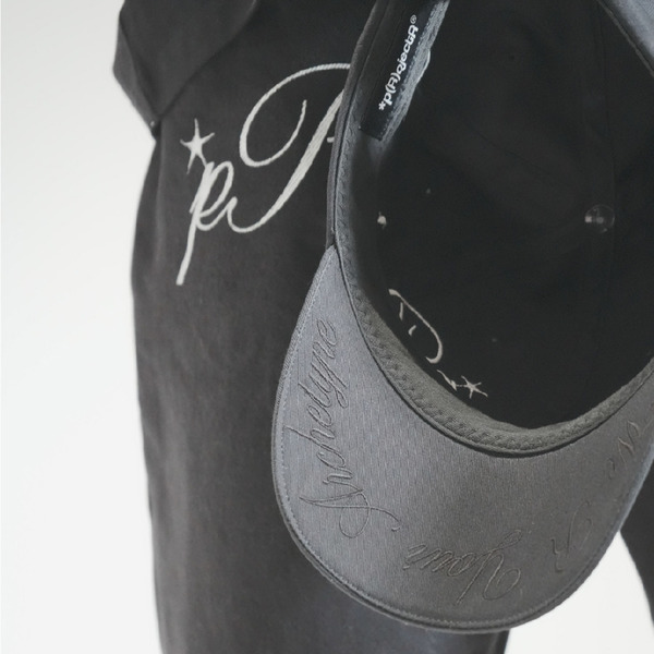 Cursive Logo Cap 詳細画像 Black 11