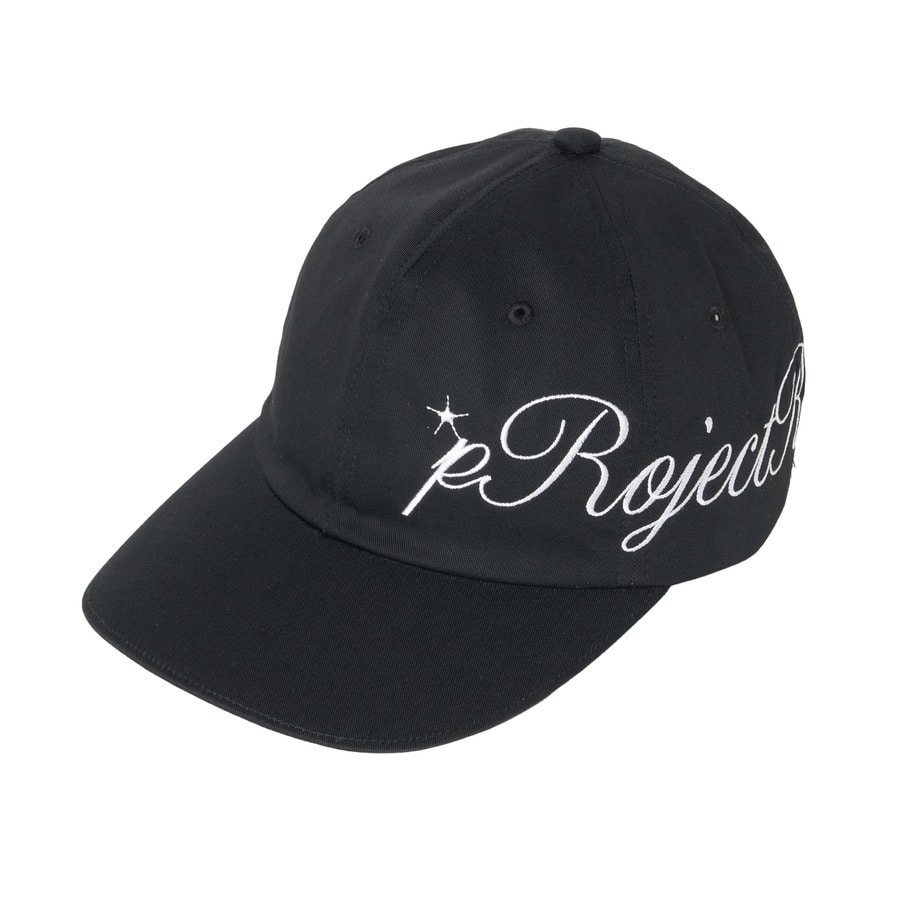 *p(R)ojectR® Cursive Logo Cap プロジェクトアール Cursive Logo Cap | *p(R)ojectR® | VERTICAL GARAGE OFFICIAL ONLINE